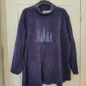 Basic Edition Sequinned Fleece Sweater